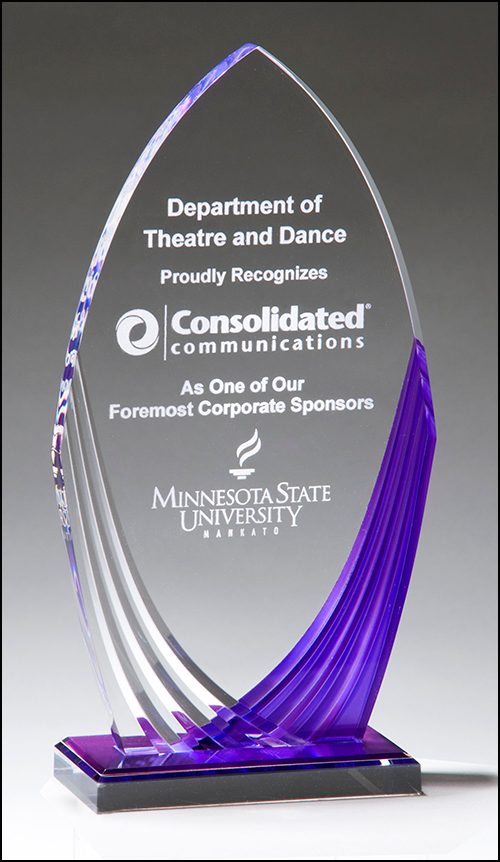 Purple Tidal Acrylic