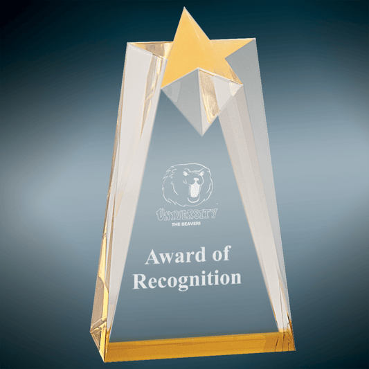 Sculpted Star Acrylic