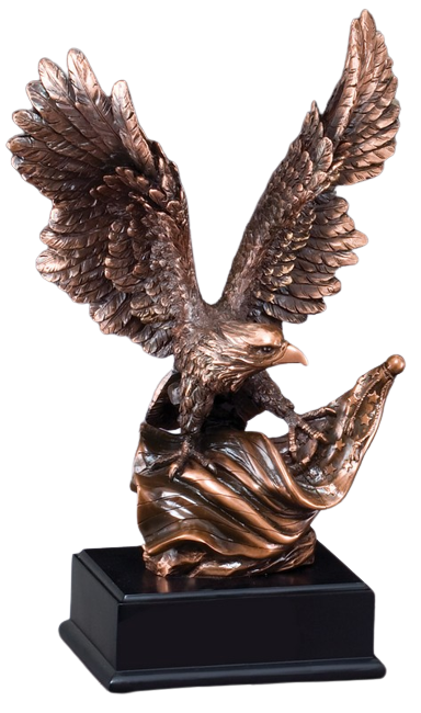 American Eagle Series Bronze Eletroplated Scuplture
