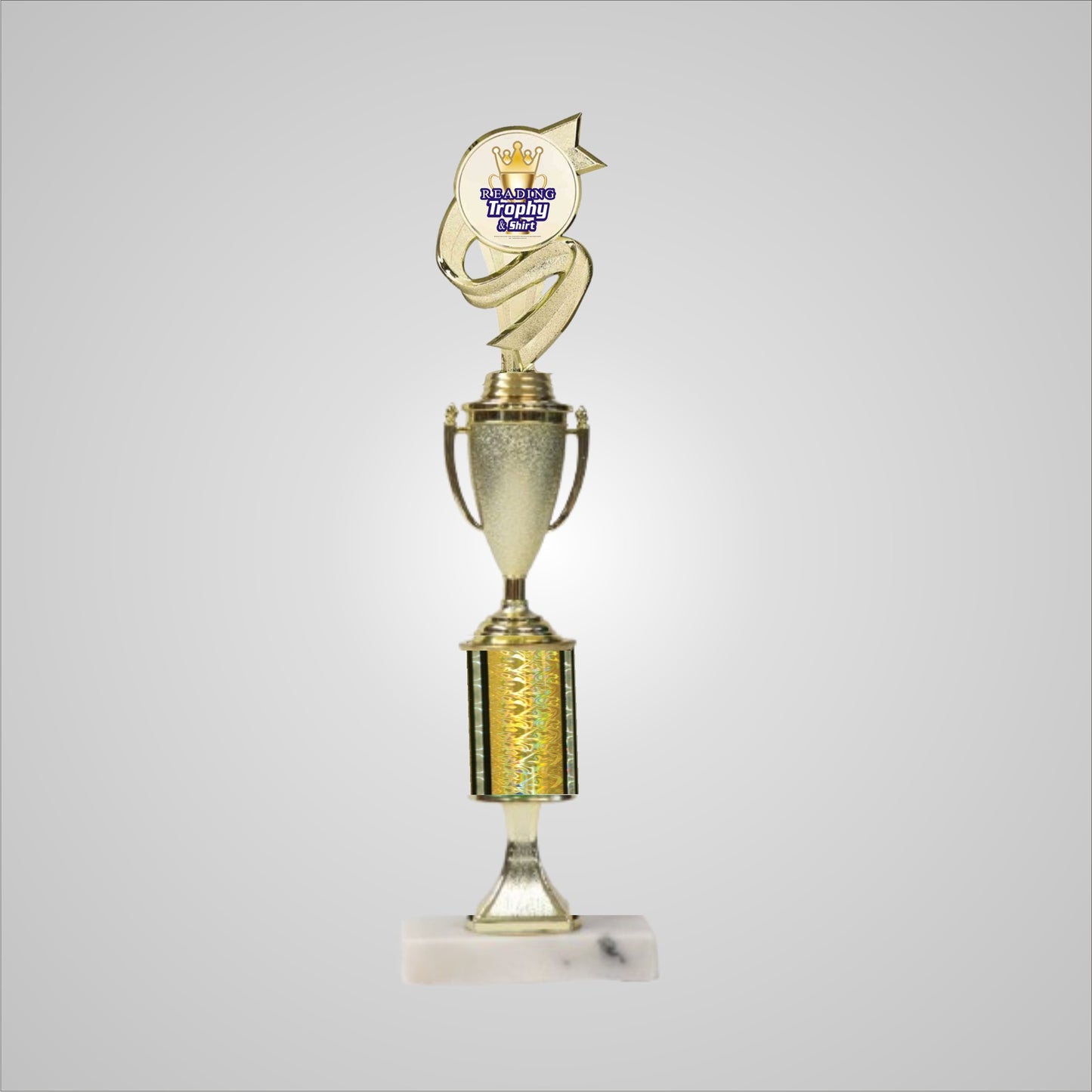 14.5" Trophy with Riser and Cup
