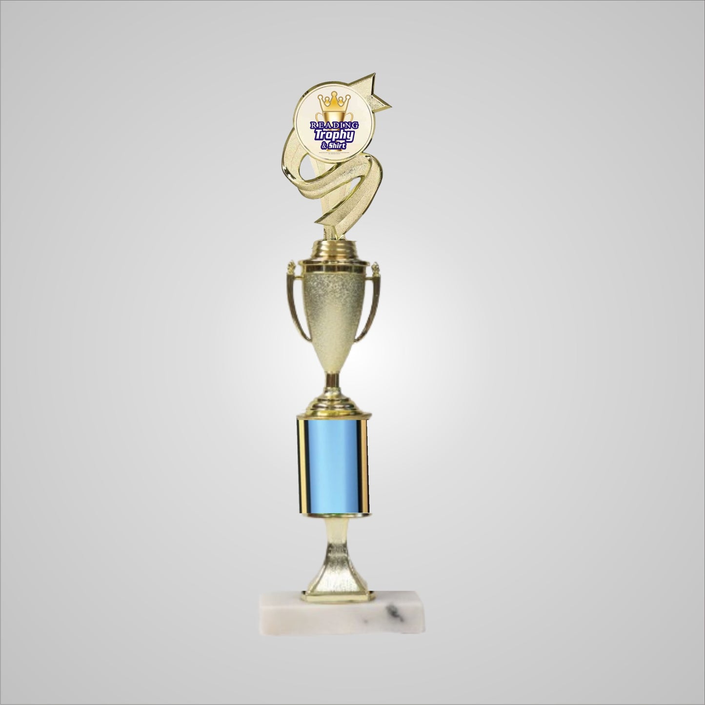 14.5" Trophy with Riser and Cup