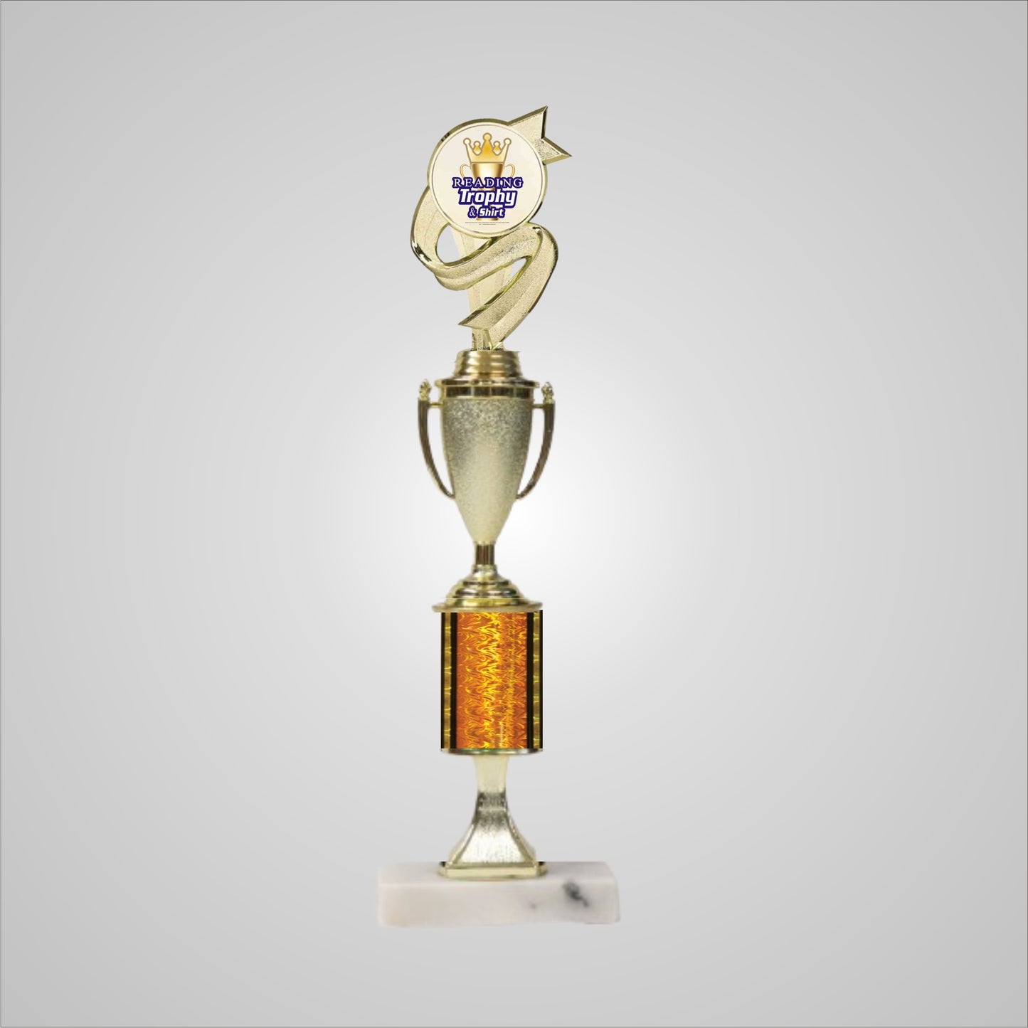 14.5" Trophy with Riser and Cup