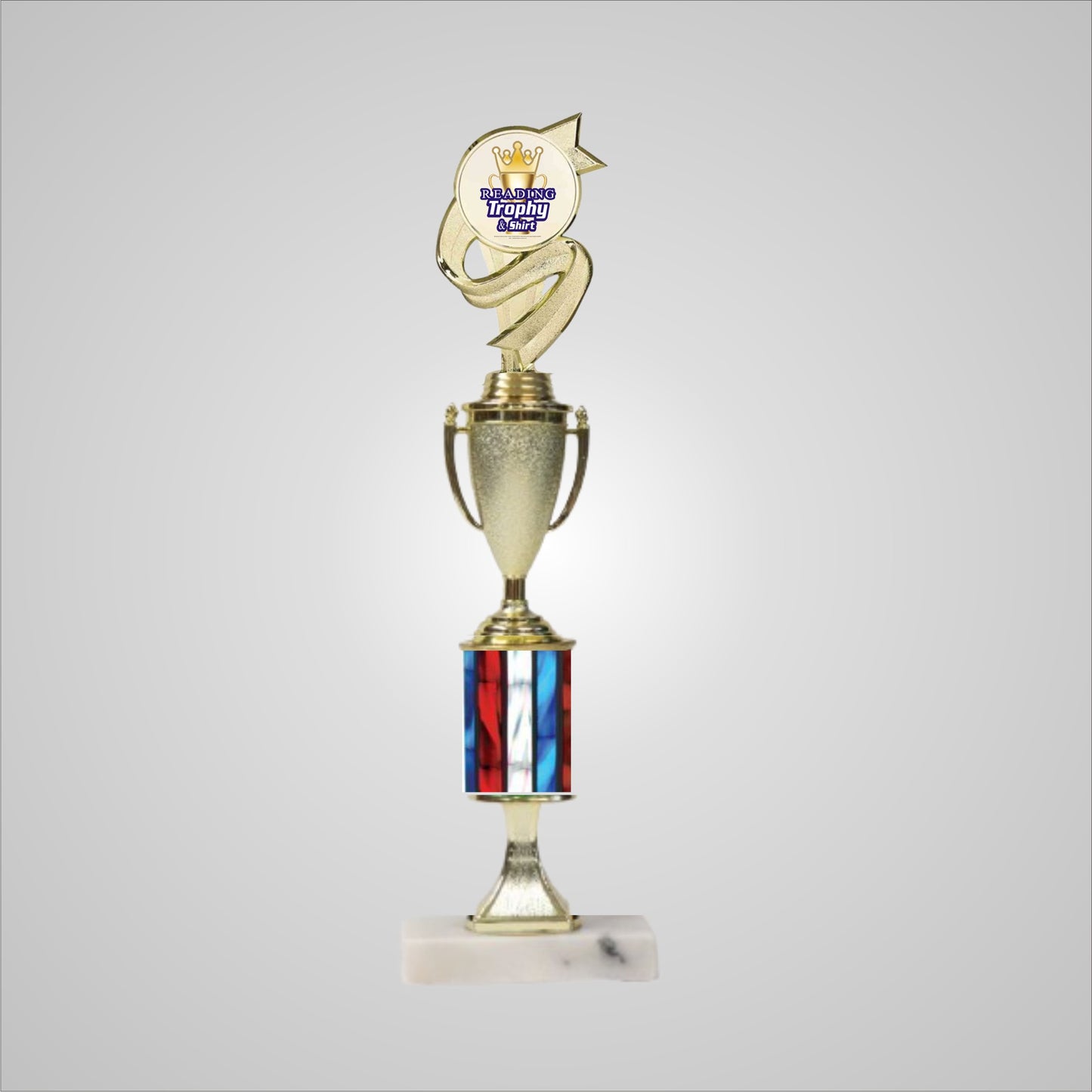 14.5" Trophy with Riser and Cup