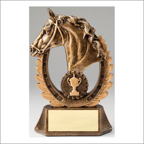 Equestrian - Horse Horse Head with Shoe