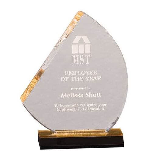 Sail Gold Reflextion Acrylic