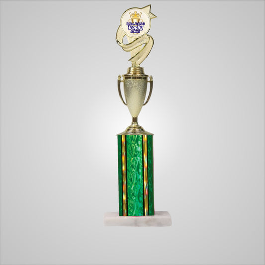 16.5" Trophy wide column with Cup