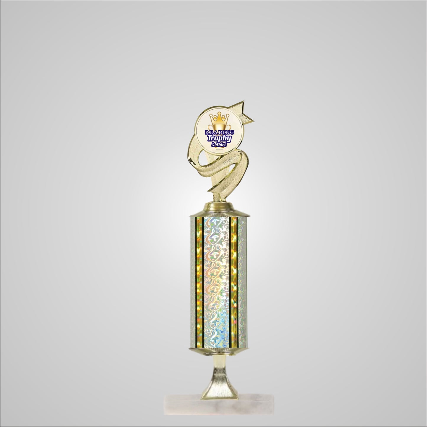14" Trophy wide column with Riser