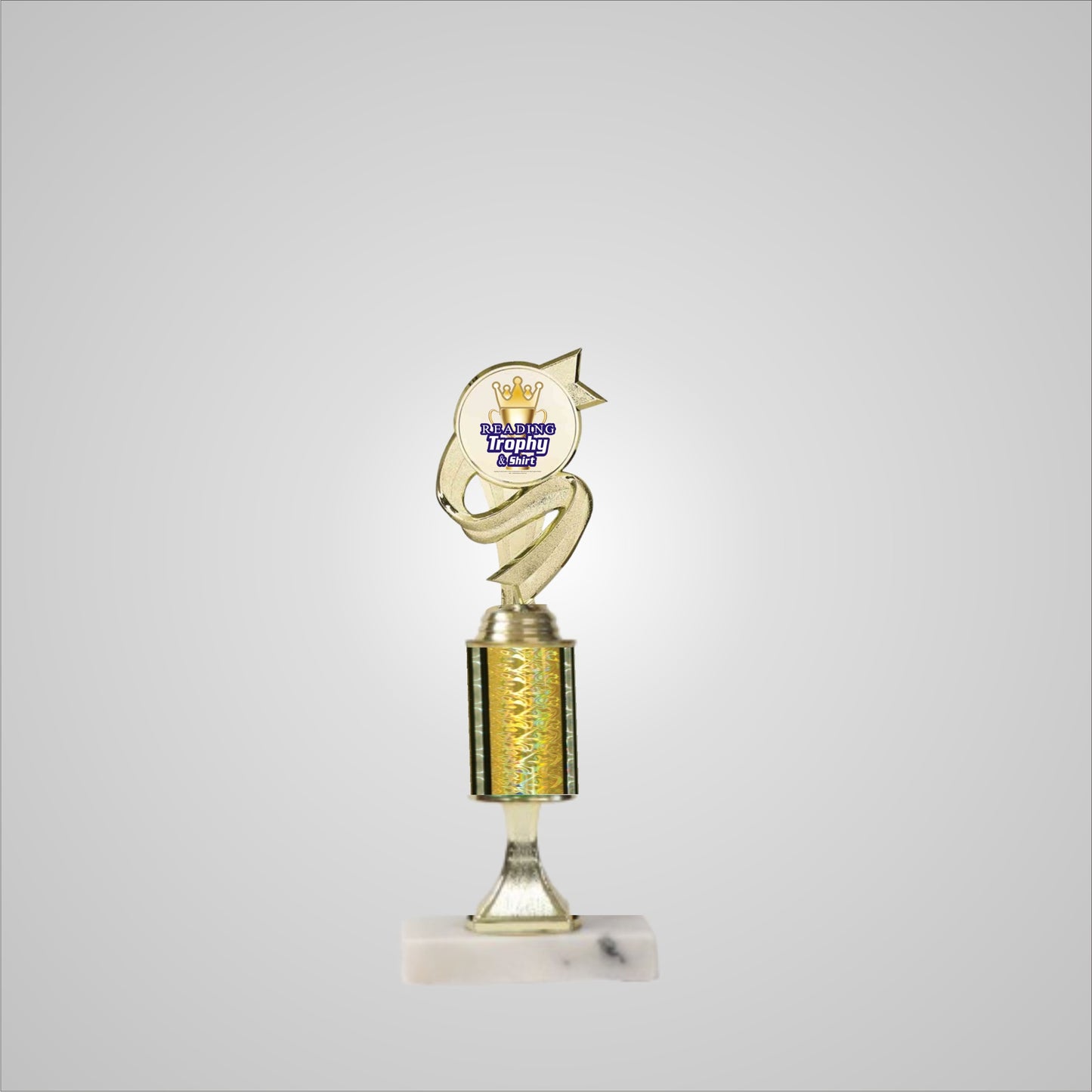 10" Trophy with Riser