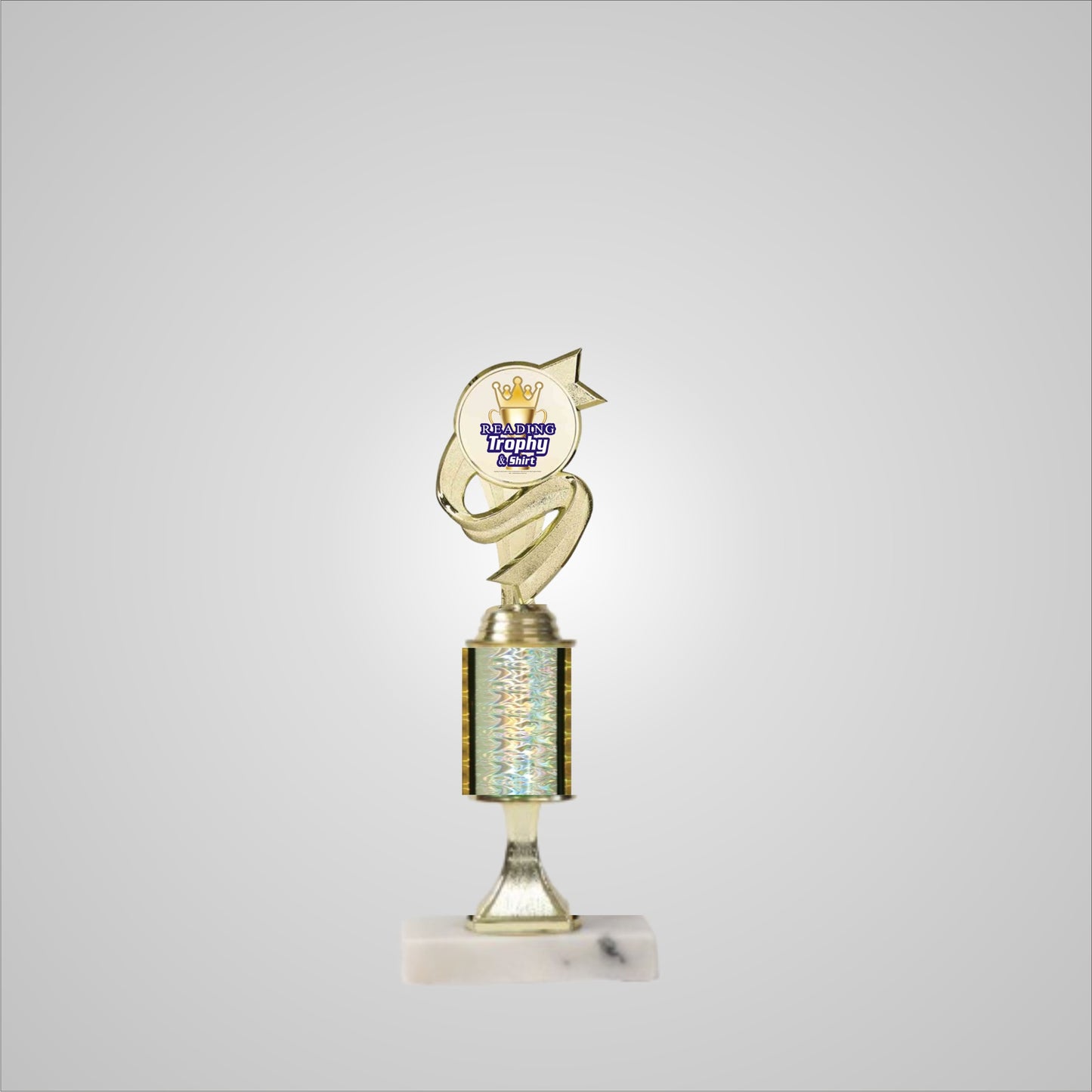 10" Trophy with Riser
