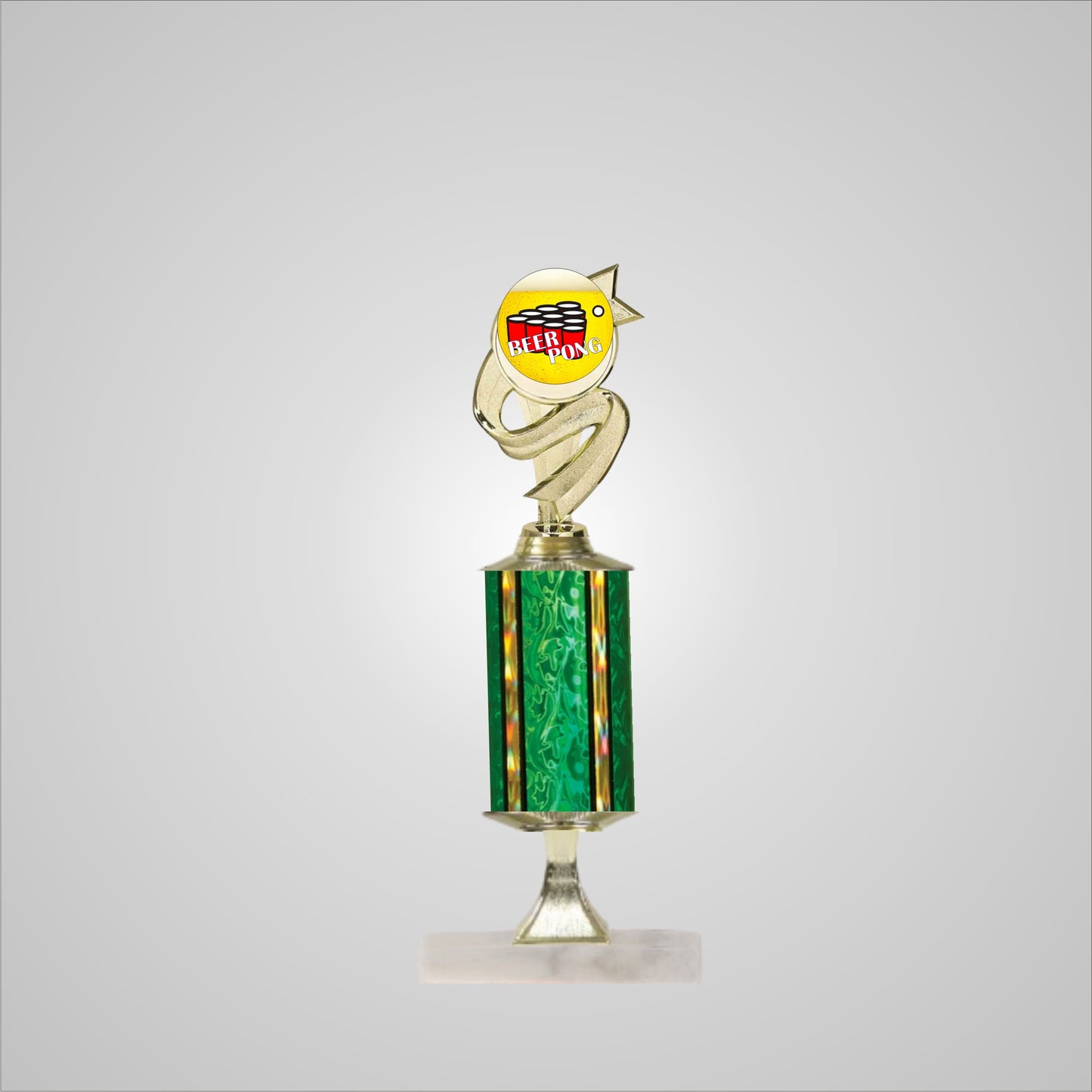 12" Trophy wide column with Riser