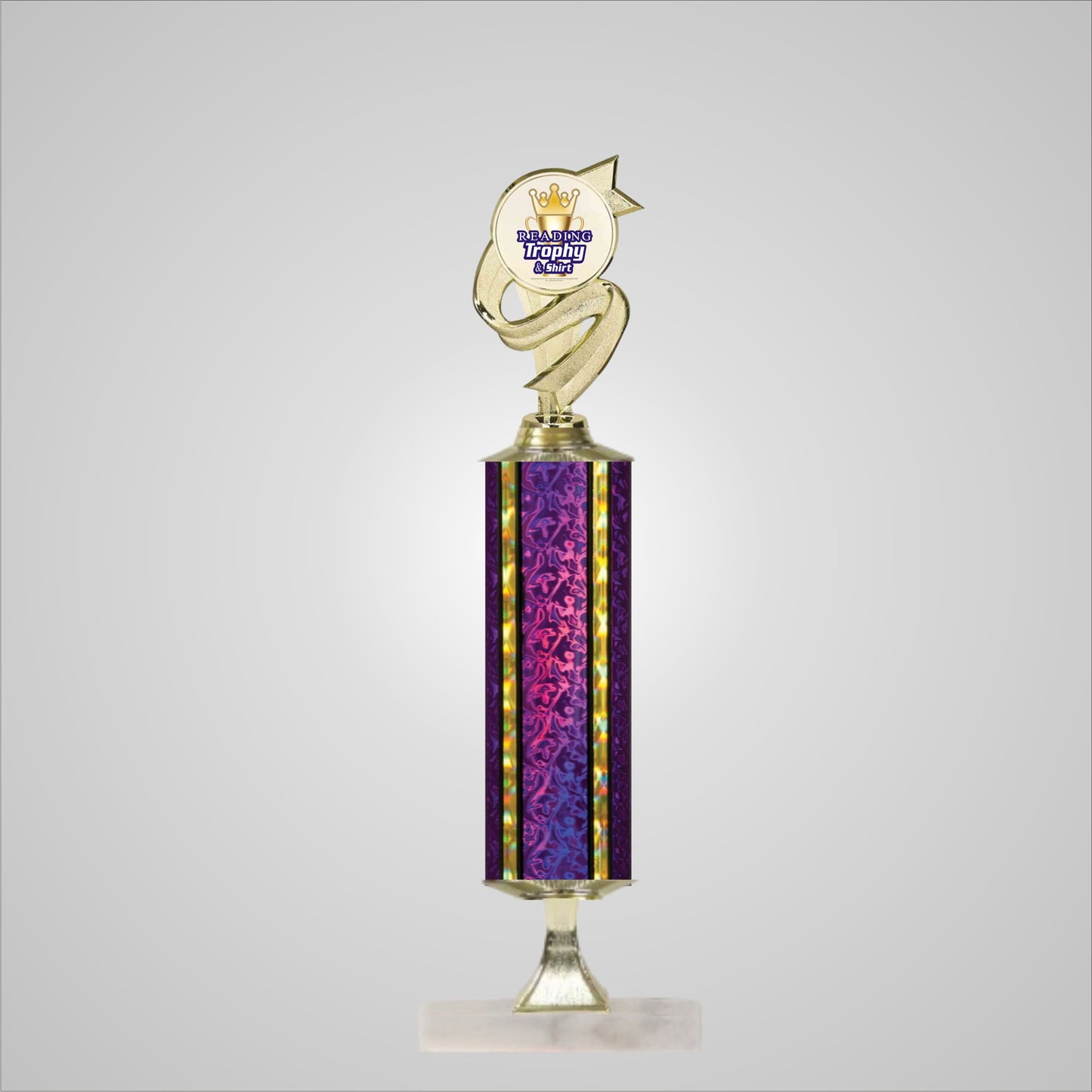 16" Trophy wide column with Riser