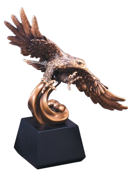American Eagle Series Bronze Eletroplated Scuplture