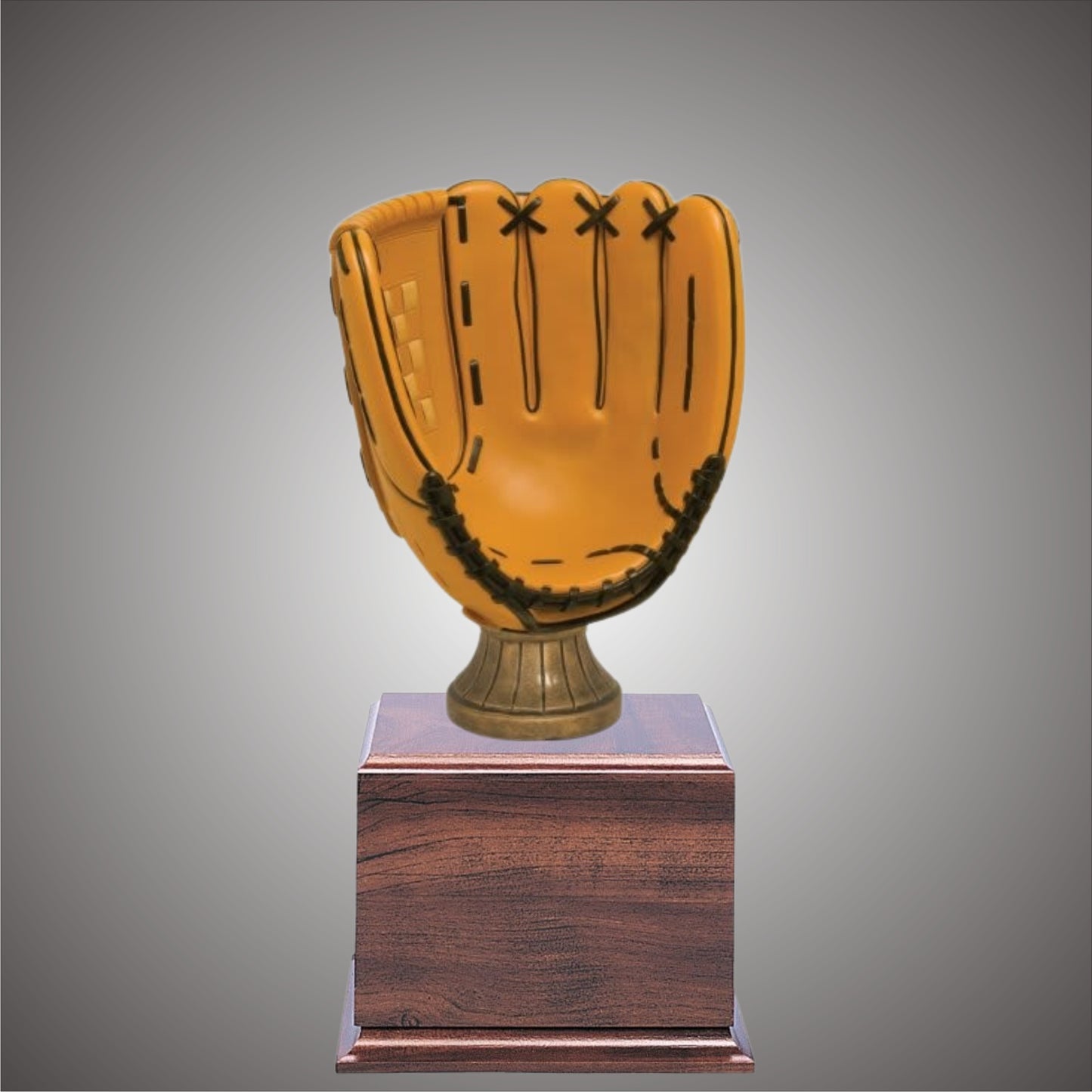5" or 10 3/4" Baseball/Softball Glove Resin. Available in 4 colors.