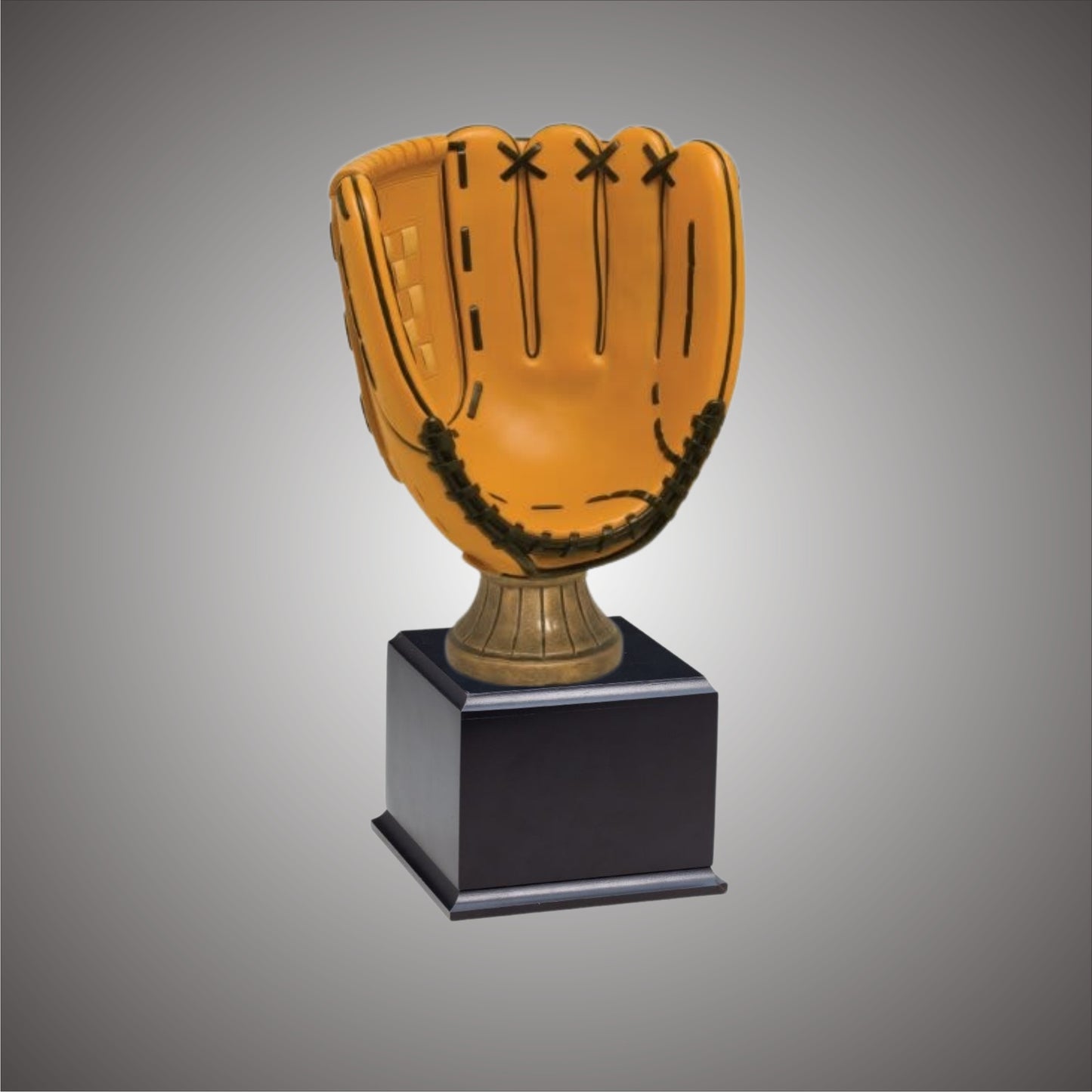5" or 10 3/4" Baseball/Softball Glove Resin. Available in 4 colors.