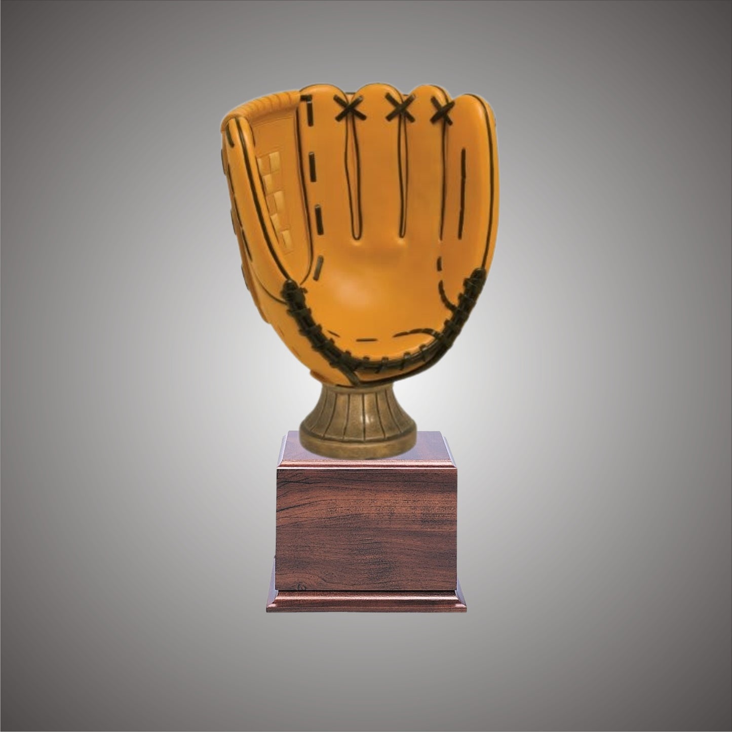 5" or 10 3/4" Baseball/Softball Glove Resin. Available in 4 colors.