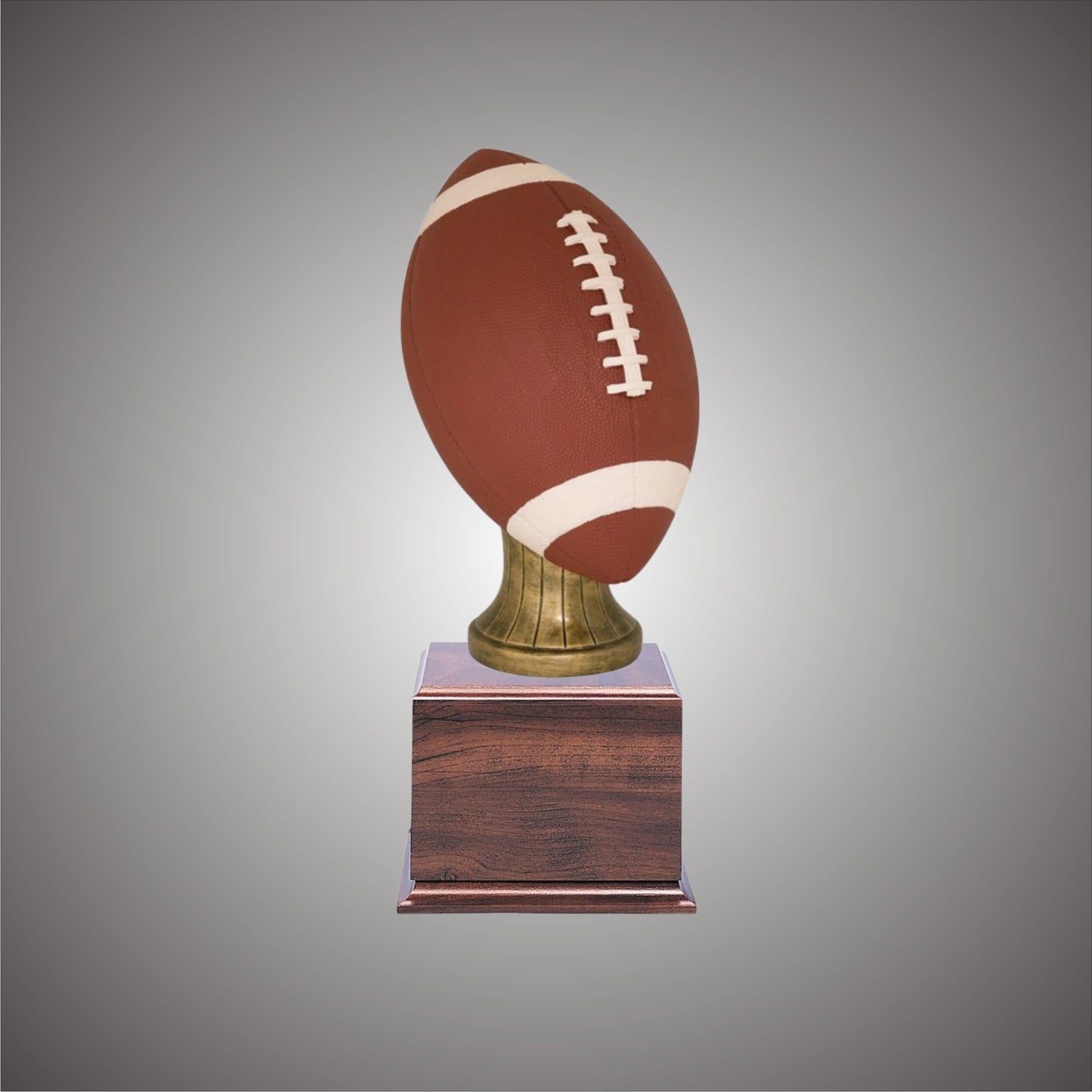 5" or 10 3/4" Football Resin on Base