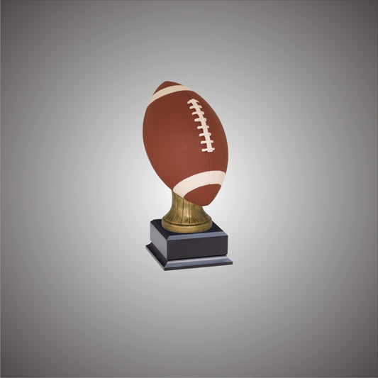 5" or 10 3/4" Football Resin on Base