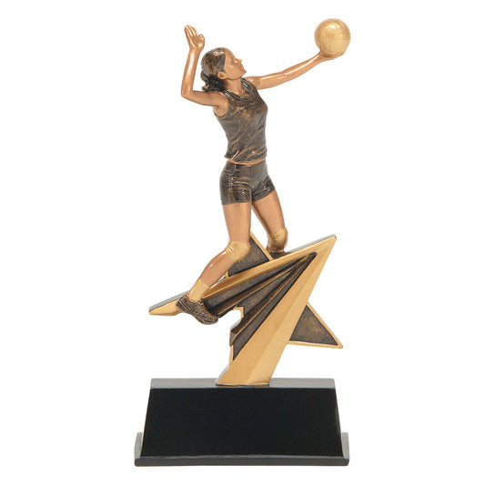 Volleyball Star Resin