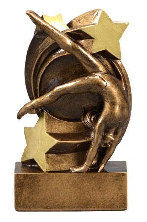 Gymnastics Star Swirl