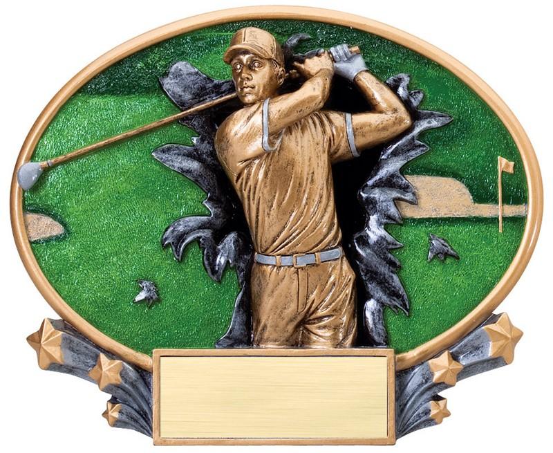 Golf Xplosion Ovals Resin