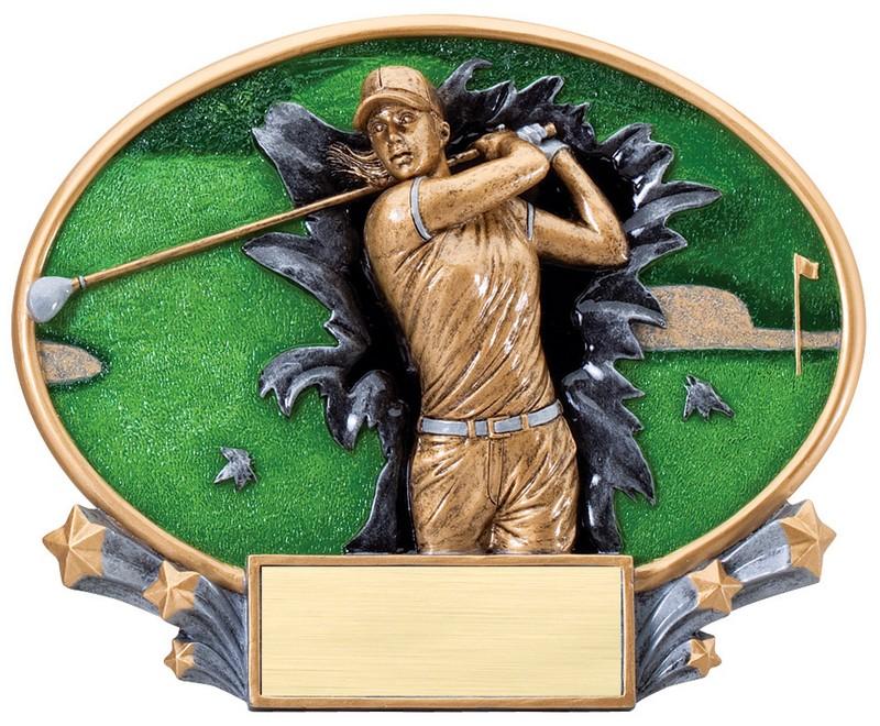 Golf Xplosion Ovals Resin
