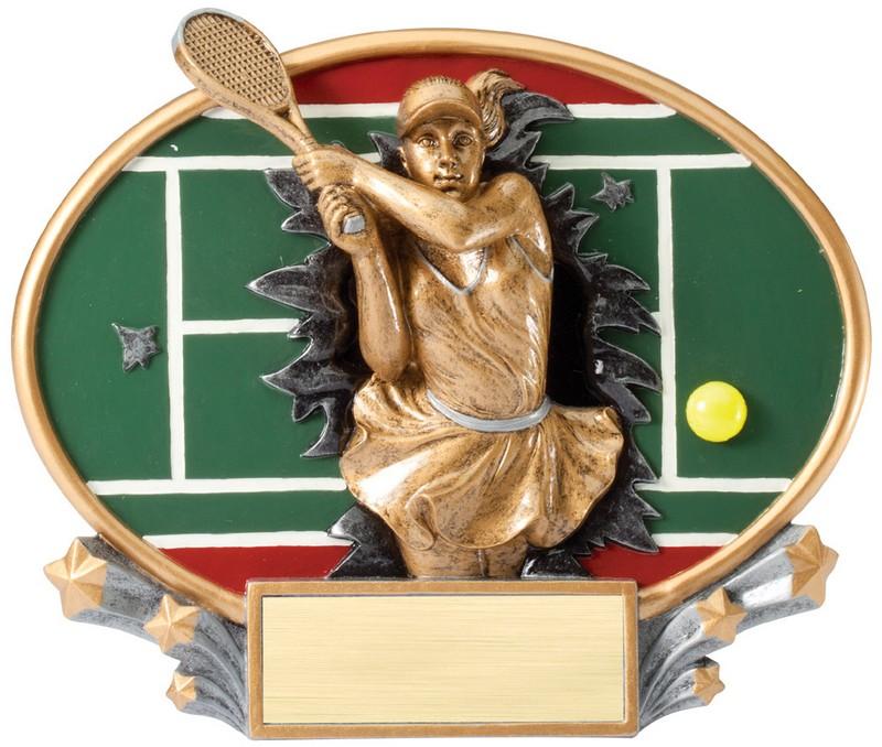 Tennis Xplosion Ovals Resin. Available in Male or Female.