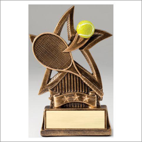 Tennis Sweeping Star Resin