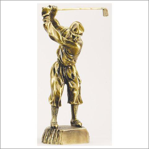 Classic Male Golfer Resin. Available in 3 sizes.