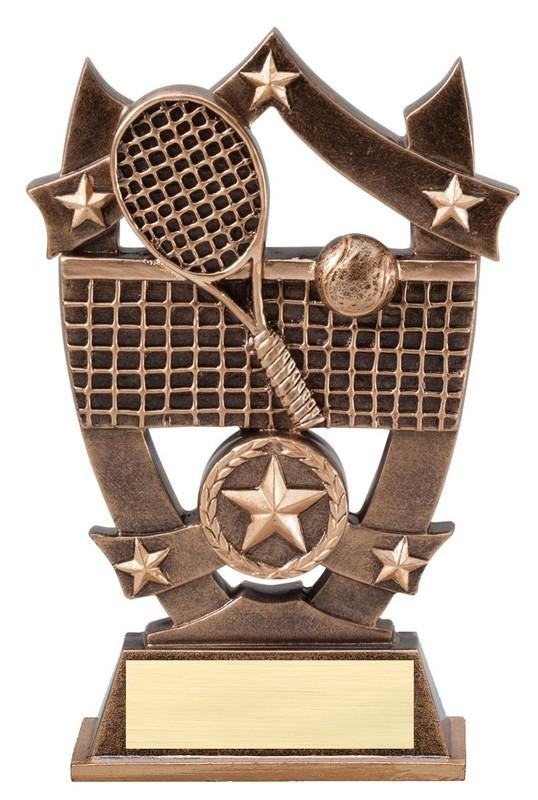 Tennis Sports Star Resin