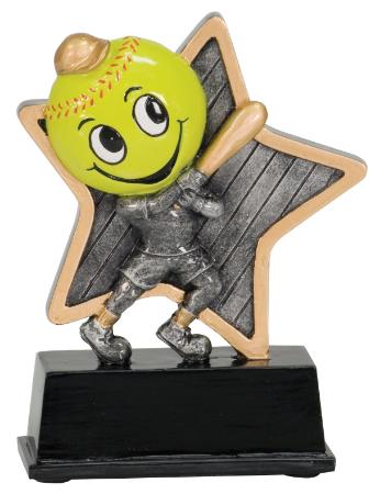 Little Pals Baseball or Softball resin
