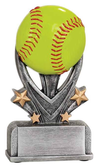 Varsity Sports Baseball or Softball Resin. Each avialable in 2 sizes.