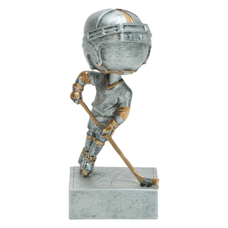 Hockey Bobble Head Resin
