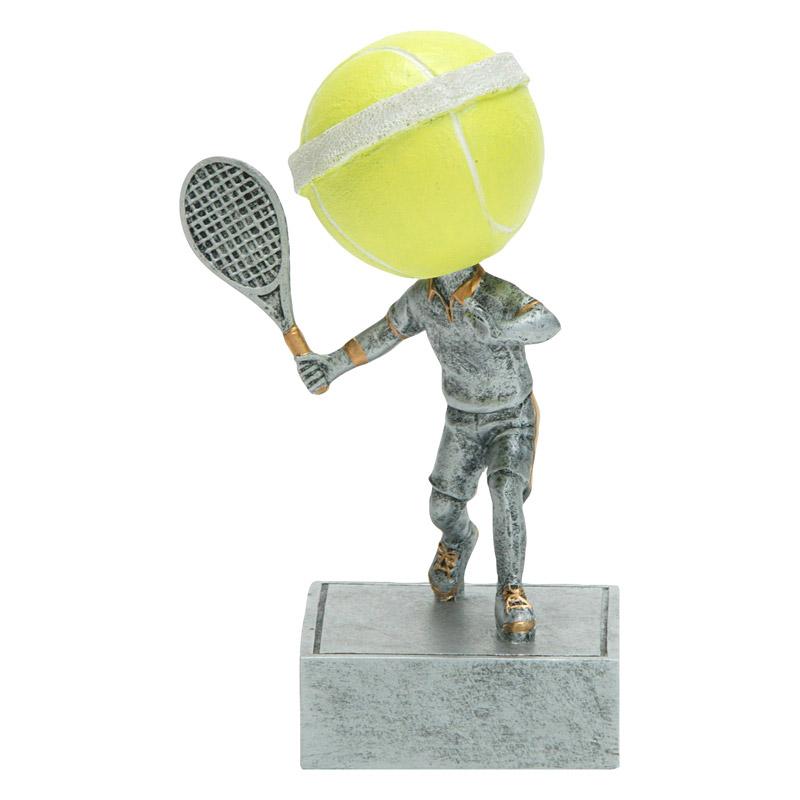 Tennis Bobble Head Resin