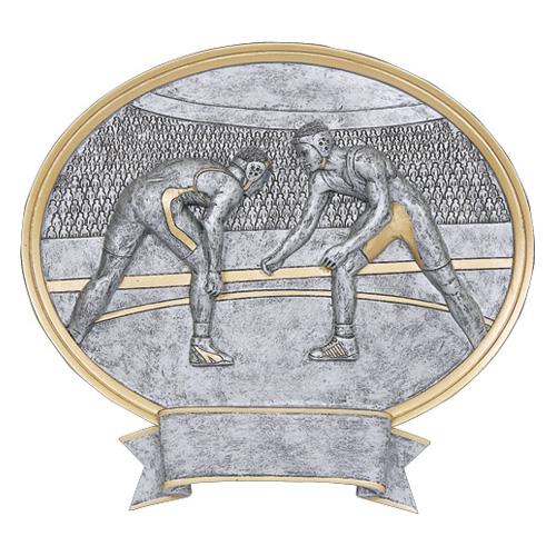 Wrestling Legend Plate Resin