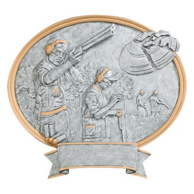 Trapshooter Legend Plate resin.