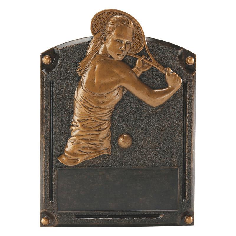 Tennis Legends of Fame Resin. Available in Male or Female