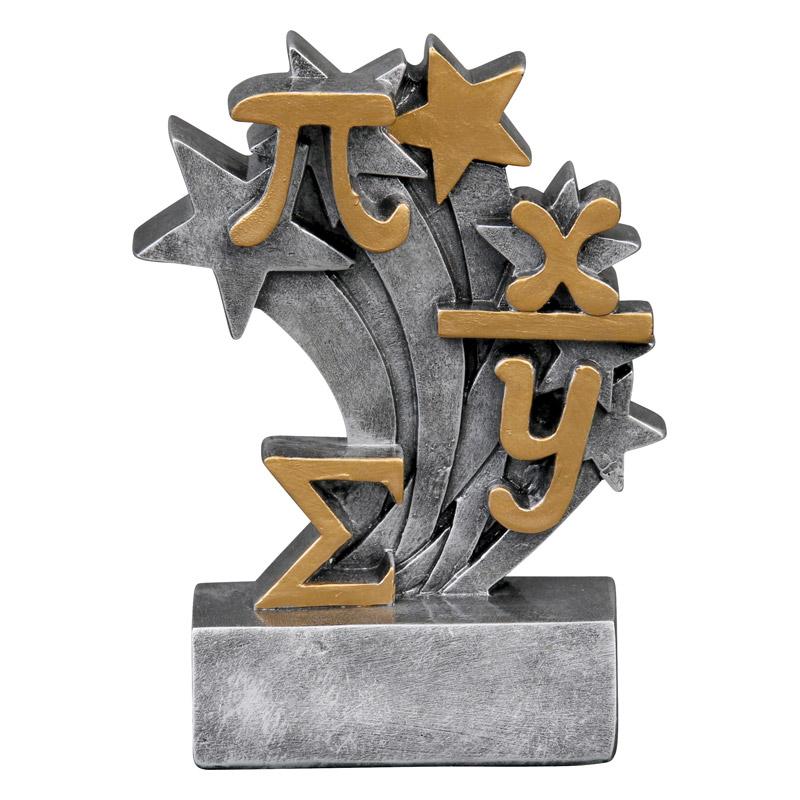 Academic Star Blast Resins available in Lamp of knowledge and Math