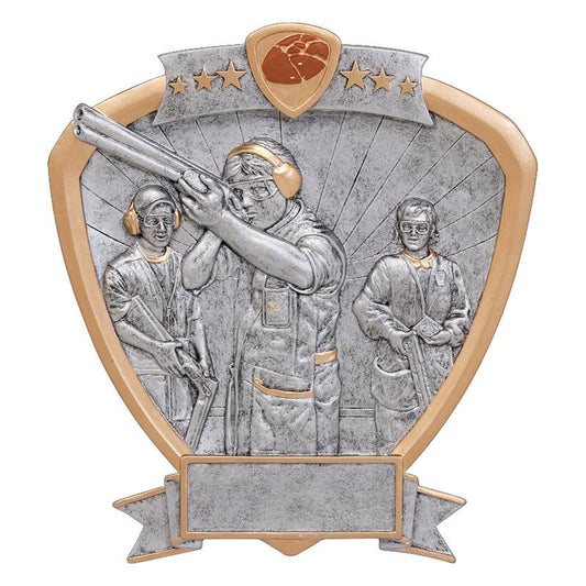 Trapshooter Legend Shield Resin