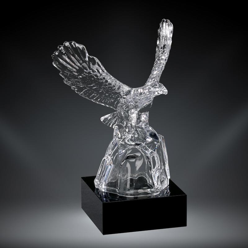 Eagle Crystal Award. Available in 3 Sizes