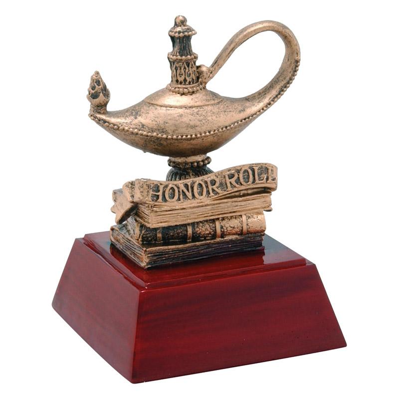 Honor Roll Resin on Rosewood Base