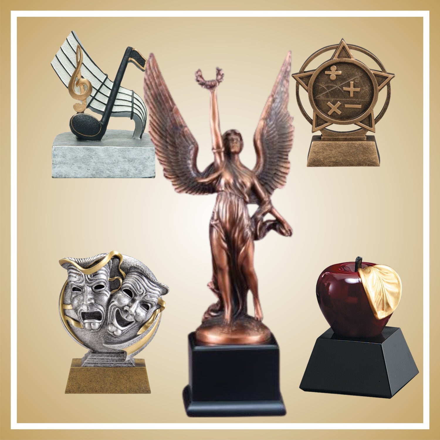 Music, Academic, Victory and Miscellaneous Resin