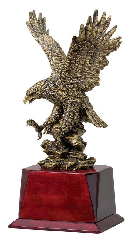 Eagle on Rosewood base, Available in 3 sizes