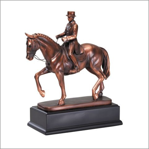 Equestrian - Horse Bronze Eletroplated Scuplture