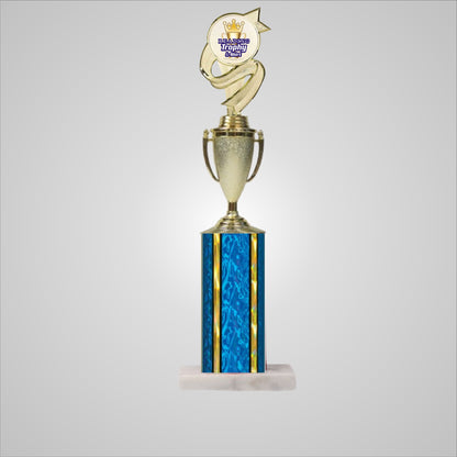 16.5" Trophy wide column with Cup
