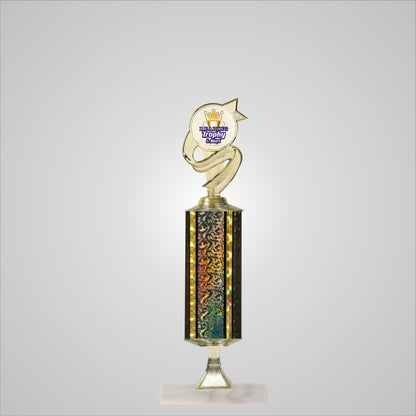 14" Trophy wide column with Riser