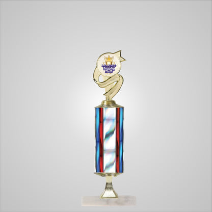 14" Trophy wide column with Riser