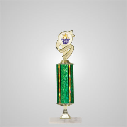 14" Trophy wide column with Riser