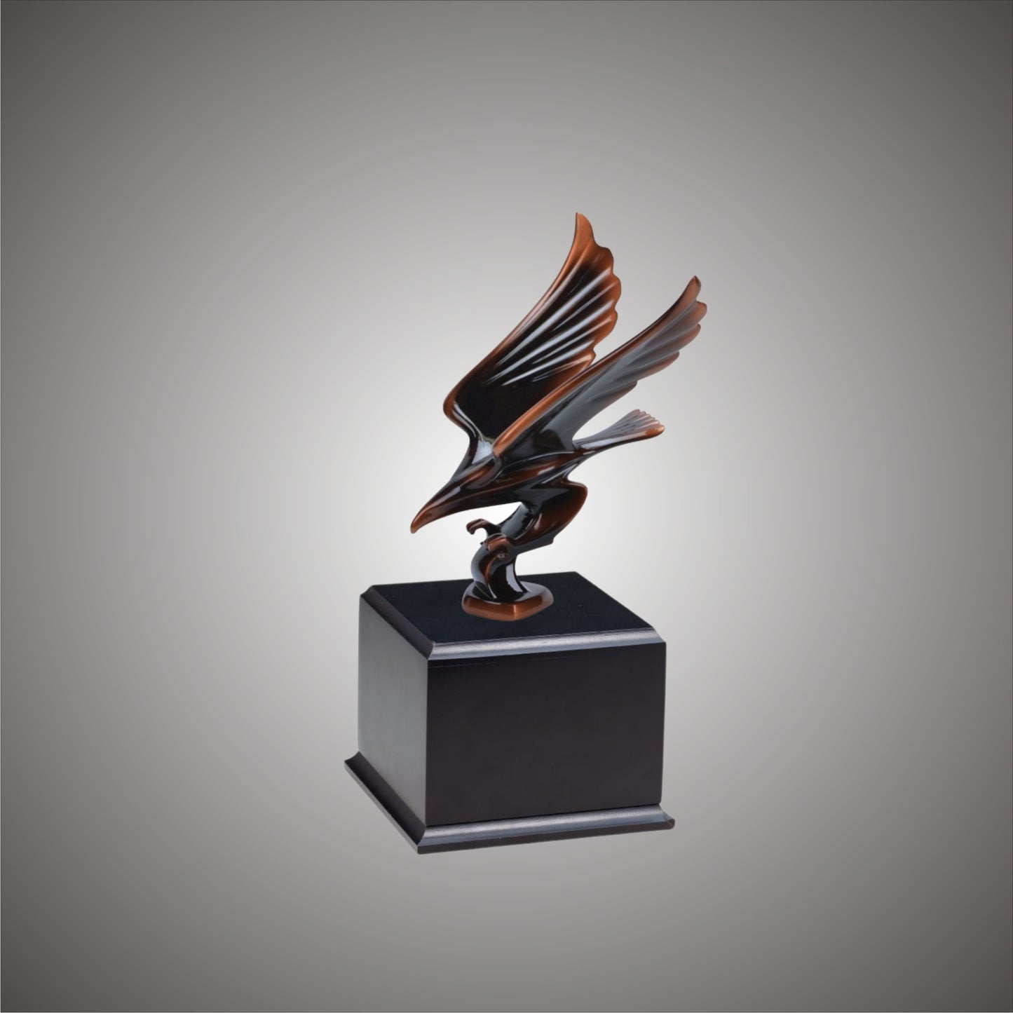 Bronze Striking Eagle
