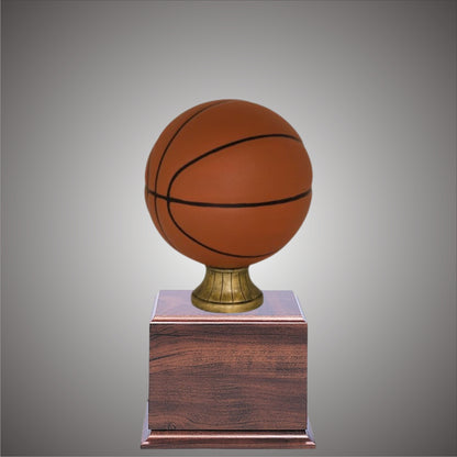 5" or 10 3/4" Basketball Resin on Base