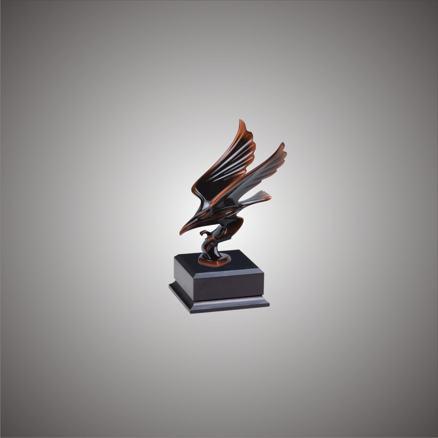 Bronze Striking Eagle
